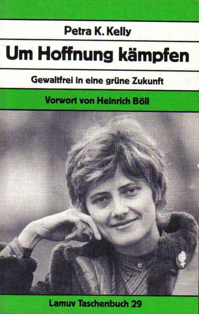 페트라 켈리 희망을 위해 싸우다(1983)의 표지.jpg